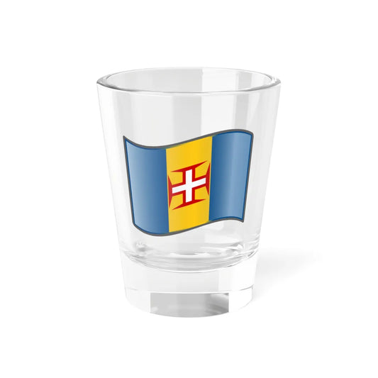 Nuvola Madeira flag (Portugal) Shot Glass 1.5oz 1.5oz - Go Mug Yourself