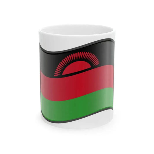 Nuvola Malawian flag (Malawi) White Coffee Mug 11oz - Go Mug Yourself