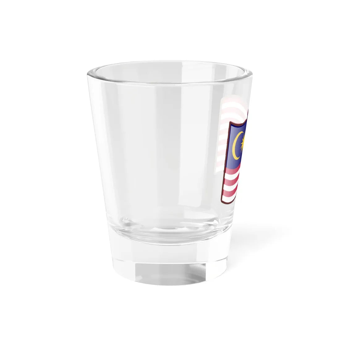 Nuvola Malaysian flag (Malaysia) Shot Glass 1.5oz - Go Mug Yourself
