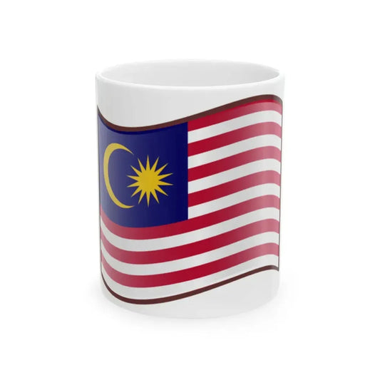 Nuvola Malaysian flag (Malaysia) White Coffee Mug 11oz - Go Mug Yourself