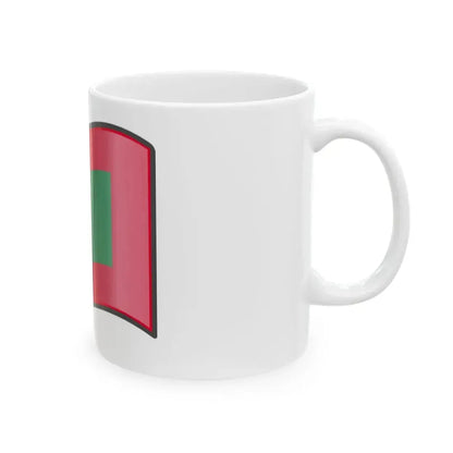Nuvola Maldivian flag (Maldives) White Coffee Mug - Go Mug Yourself