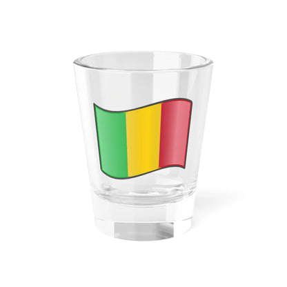 Nuvola Mali flag (Mali) Shot Glass 1.5oz 1.5oz - Go Mug Yourself