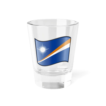 Nuvola Marshall Islands flag (Marshall Islands) Shot Glass 1.5oz 1.5oz - Go Mug Yourself