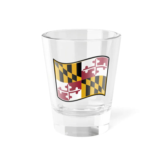 Nuvola Maryland flag (United States) Shot Glass 1.5oz 1.5oz - Go Mug Yourself