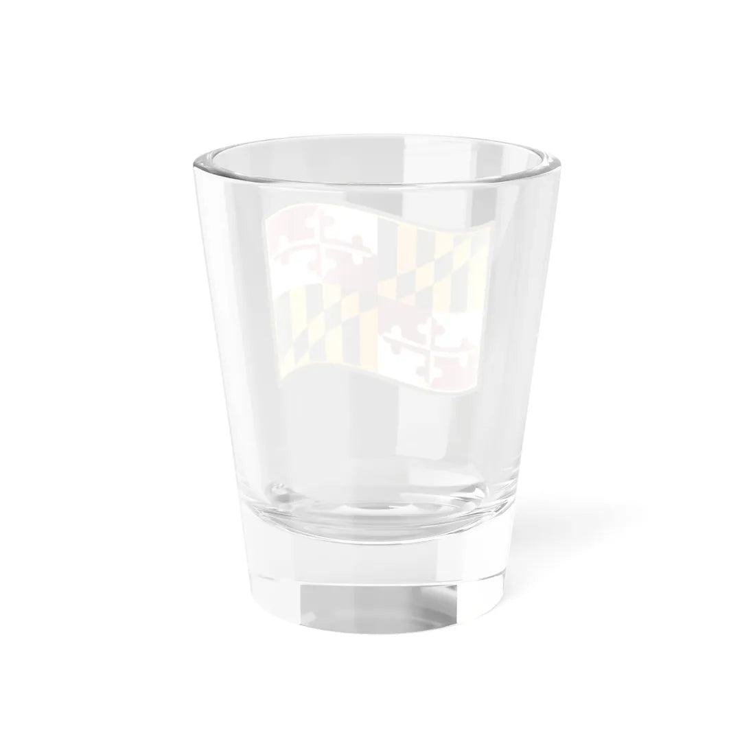 Nuvola Maryland flag (United States) Shot Glass 1.5oz - Go Mug Yourself