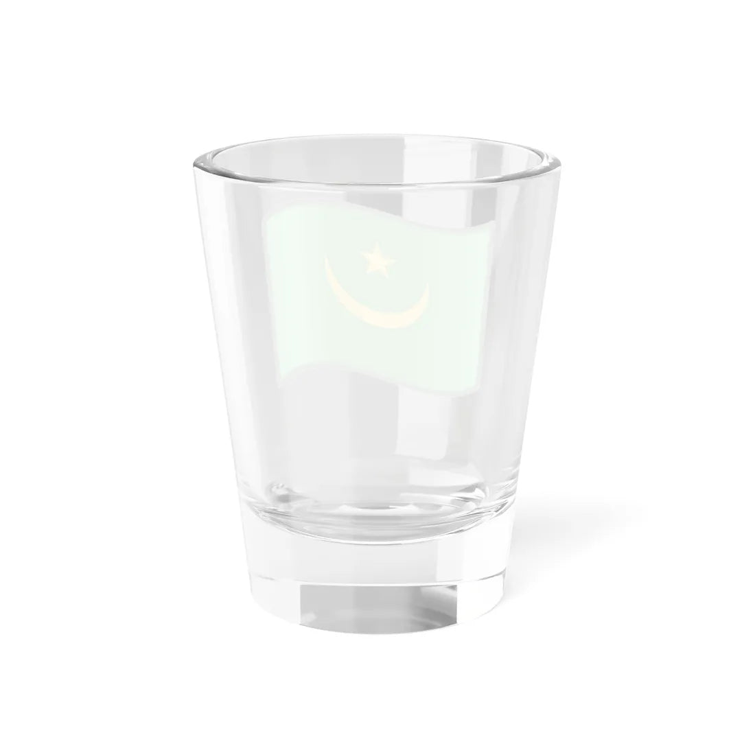 Nuvola Mauritanian flag 1959 (Mauritania) Shot Glass 1.5oz - Go Mug Yourself