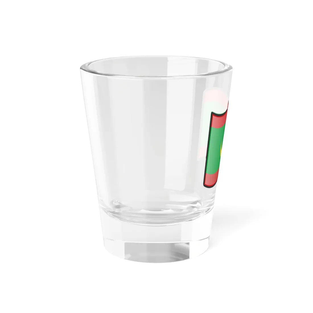 Nuvola Mauritanian flag (Mauritania) Shot Glass 1.5oz - Go Mug Yourself