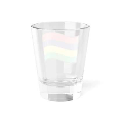 Nuvola Mauritian flag (Mauritius) Shot Glass 1.5oz - Go Mug Yourself
