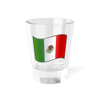 Nuvola Mexico flag alternative (Mexico) Shot Glass 1.5oz 1.5oz - Go Mug Yourself