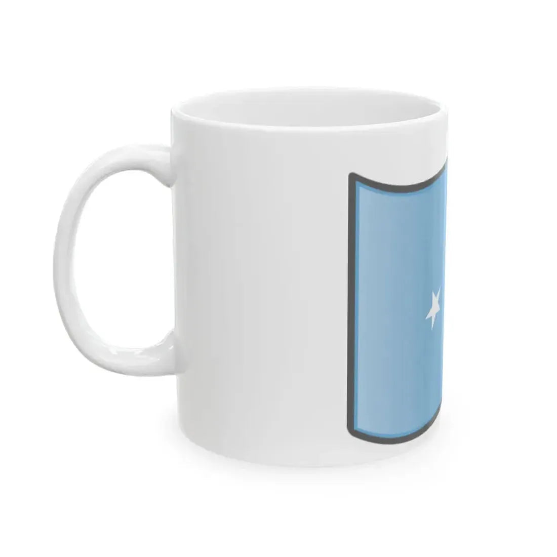Nuvola Micronesian flag (Micronesia) White Coffee Mug - Go Mug Yourself