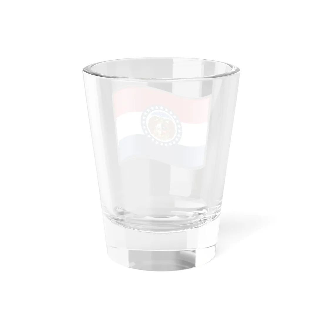 Nuvola Missouri flag (United States) Shot Glass 1.5oz - Go Mug Yourself