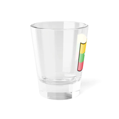 Nuvola Myanmar flag (Myanmar) Shot Glass 1.5oz - Go Mug Yourself