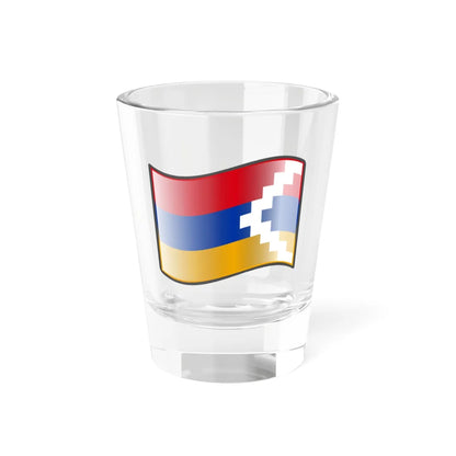 Nuvola Nagorno-Karabakh flag Shot Glass 1.5oz 1.5oz - Go Mug Yourself