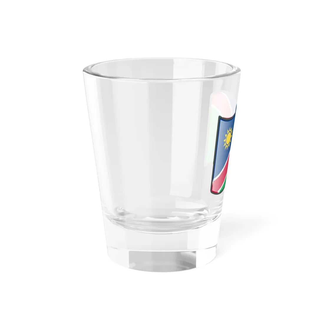 Nuvola Namibian flag (Namibia) Shot Glass 1.5oz - Go Mug Yourself