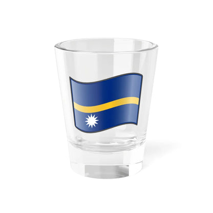 Nuvola Nauru flag (Nauru) Shot Glass 1.5oz 1.5oz - Go Mug Yourself