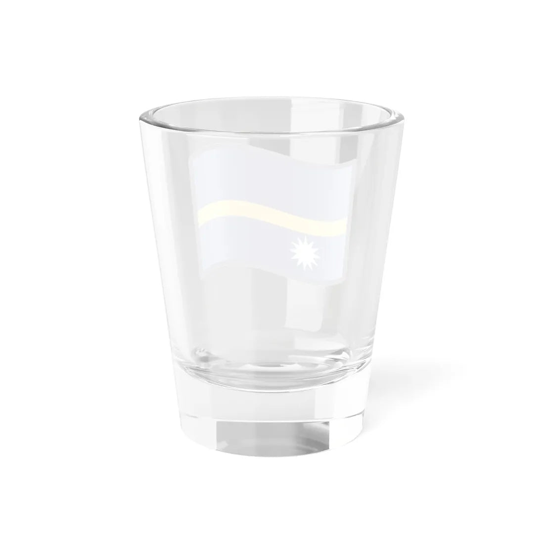 Nuvola Nauru flag (Nauru) Shot Glass 1.5oz - Go Mug Yourself