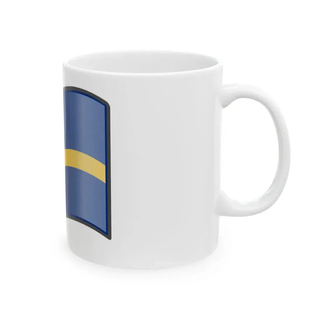 Nuvola Nauru flag (Nauru) White Coffee Mug - Go Mug Yourself