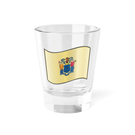 Nuvola New Jersey flag (United States) Shot Glass 1.5oz 1.5oz - Go Mug Yourself