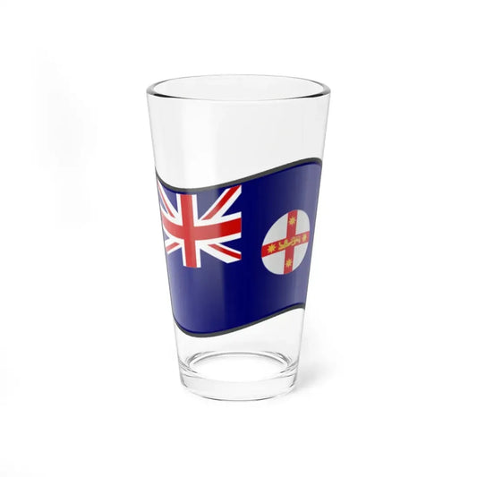 Nuvola New South Wales flag (Australia) Pint Glass 16oz 16oz - Go Mug Yourself