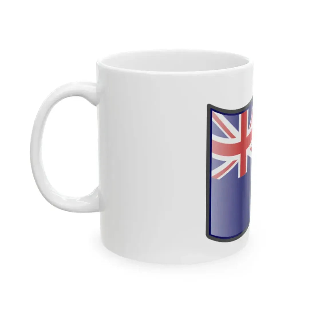 Nuvola New Zealand flag (New Zealand) White Coffee Mug - Go Mug Yourself
