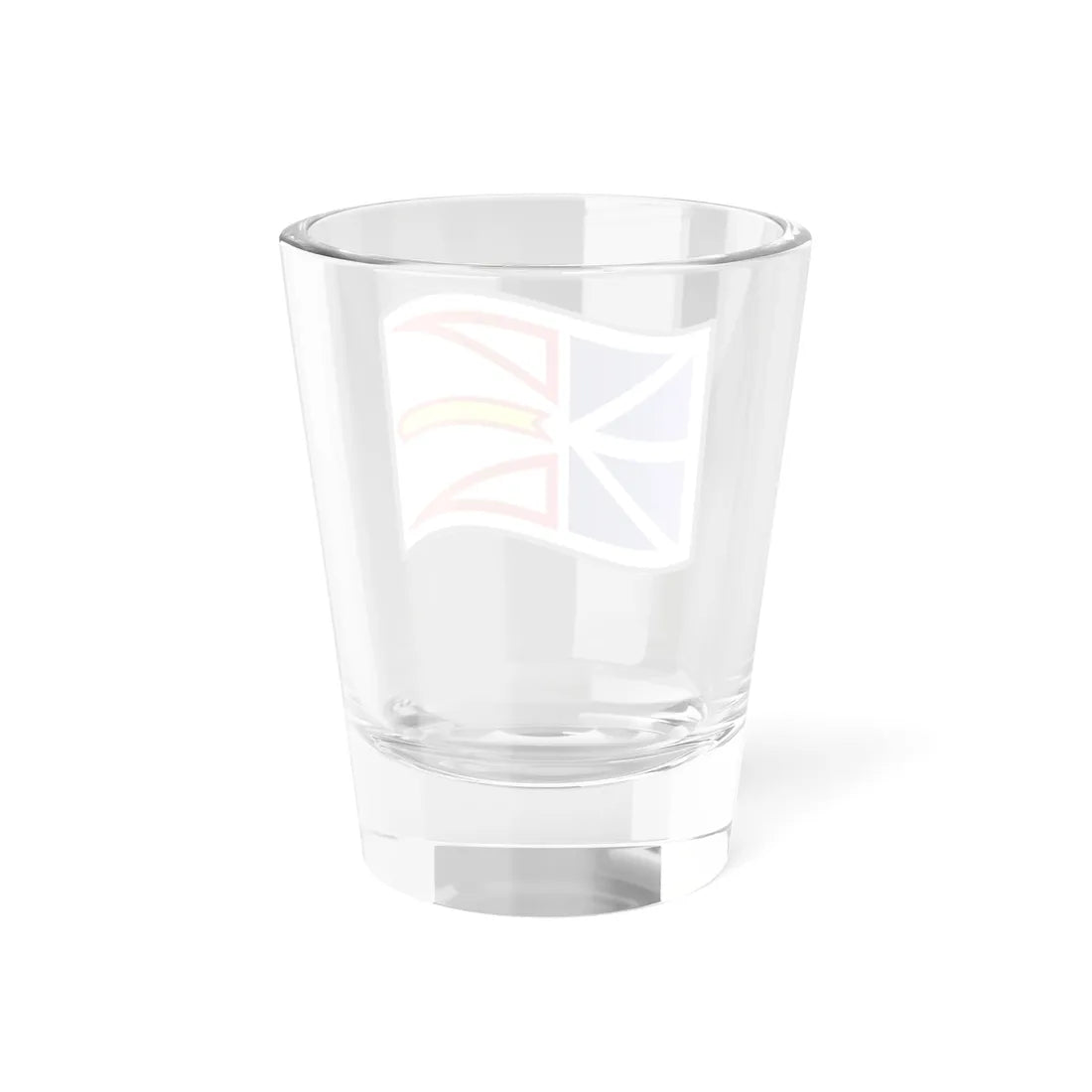 Nuvola Newfoundland flag (Canada) Shot Glass 1.5oz - Go Mug Yourself