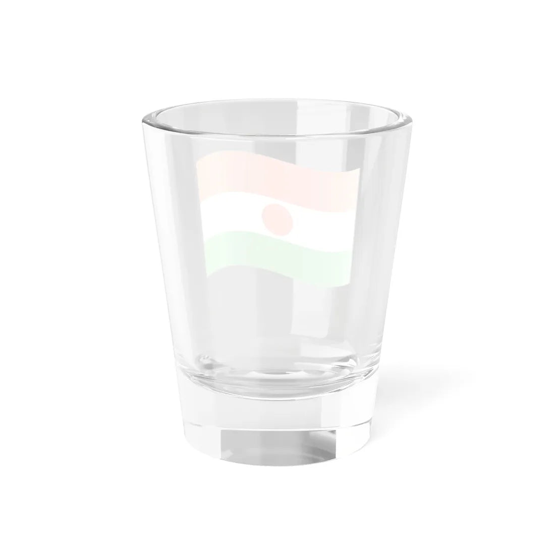 Nuvola Nigeran flag 2 (Niger) Shot Glass 1.5oz - Go Mug Yourself