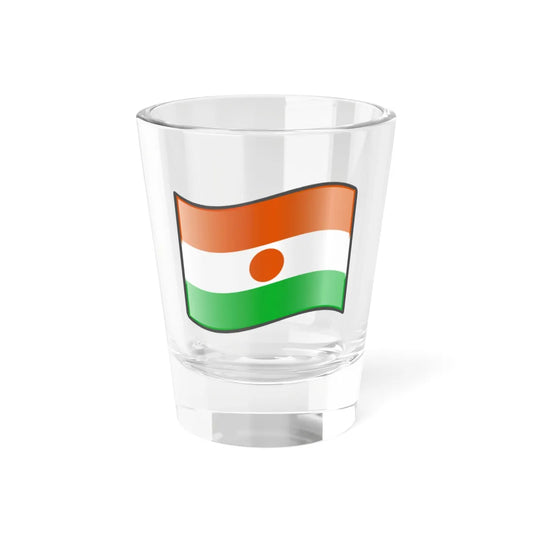 Nuvola Nigerien flag (Niger) Shot Glass 1.5oz 1.5oz - Go Mug Yourself