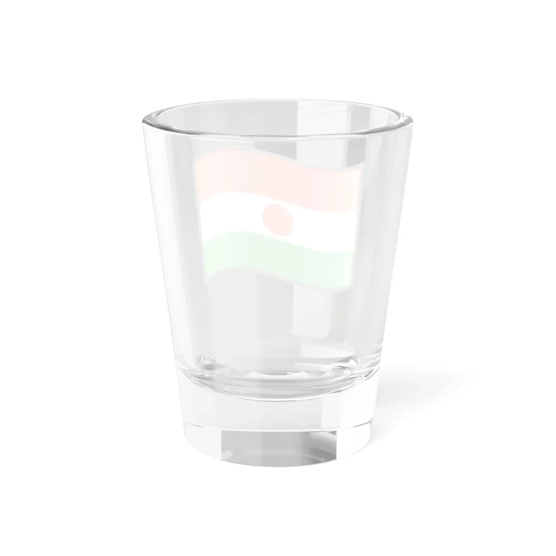 Nuvola Nigerien flag (Niger) Shot Glass 1.5oz - Go Mug Yourself