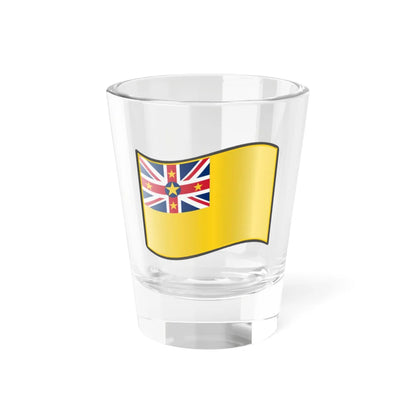 Nuvola Niuean flag (New Zealand) Shot Glass 1.5oz 1.5oz - Go Mug Yourself