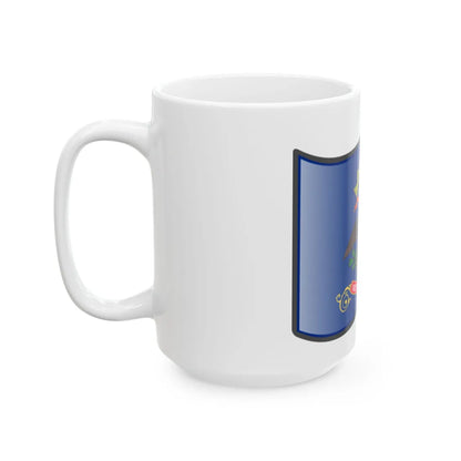 Nuvola North Dakota flag (United States) White Coffee Mug - Go Mug Yourself