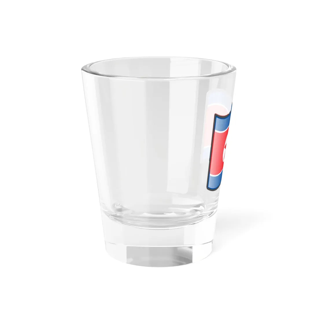 Nuvola North Korean flag (Korea) Shot Glass 1.5oz - Go Mug Yourself