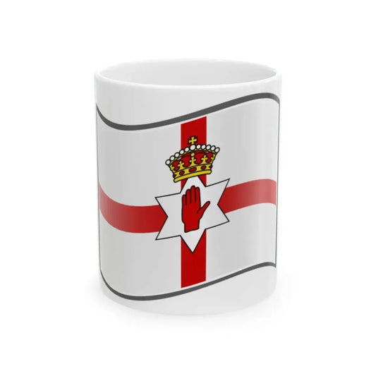 Nuvola Northern Irish flag (Ireland) White Coffee Mug 11oz - Go Mug Yourself