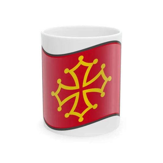 Nuvola Occitanian flag (France) White Coffee Mug 11oz - Go Mug Yourself
