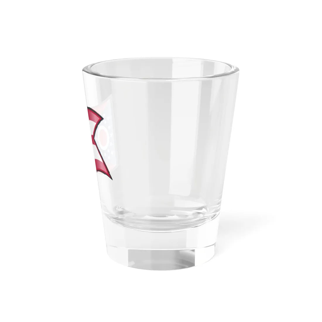 Nuvola Ohio flag (United States) Shot Glass 1.5oz - Go Mug Yourself
