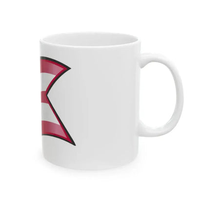 Nuvola Ohio flag (United States) White Coffee Mug - Go Mug Yourself