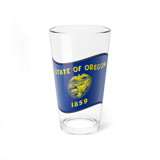 Nuvola Oregon flag (United States) Pint Glass 16oz 16oz - Go Mug Yourself
