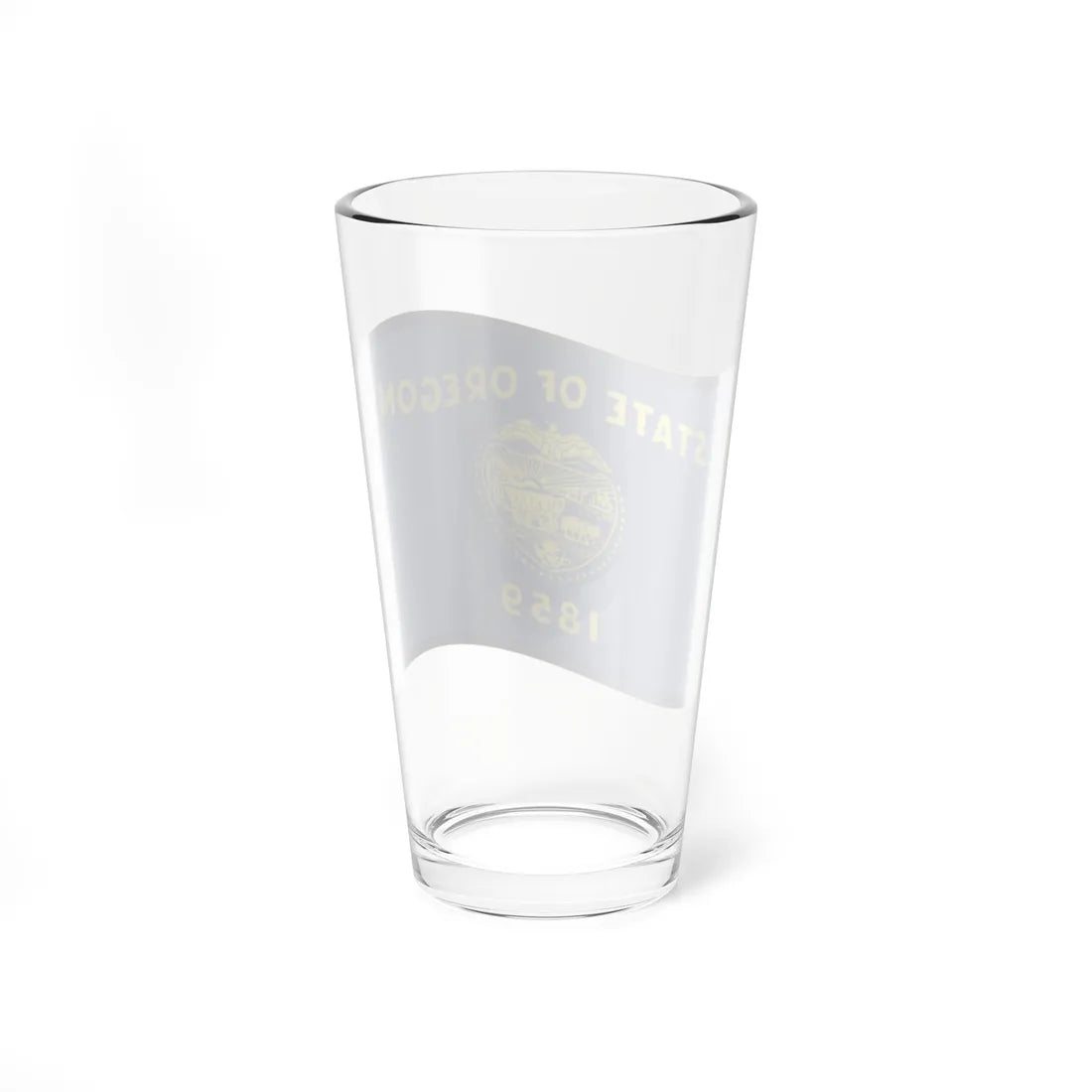 Nuvola Oregon flag (United States) Pint Glass 16oz - Go Mug Yourself