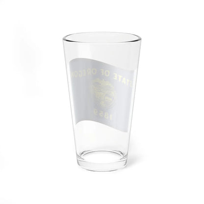 Nuvola Oregon flag (United States) Pint Glass 16oz - Go Mug Yourself