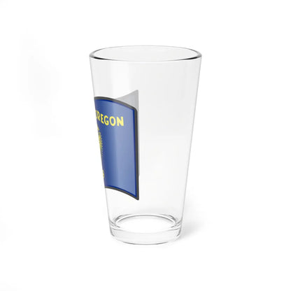 Nuvola Oregon flag (United States) Pint Glass 16oz - Go Mug Yourself