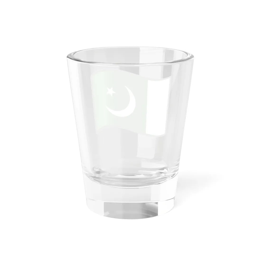 Nuvola Pakistani flag (Pakistan) Shot Glass 1.5oz - Go Mug Yourself