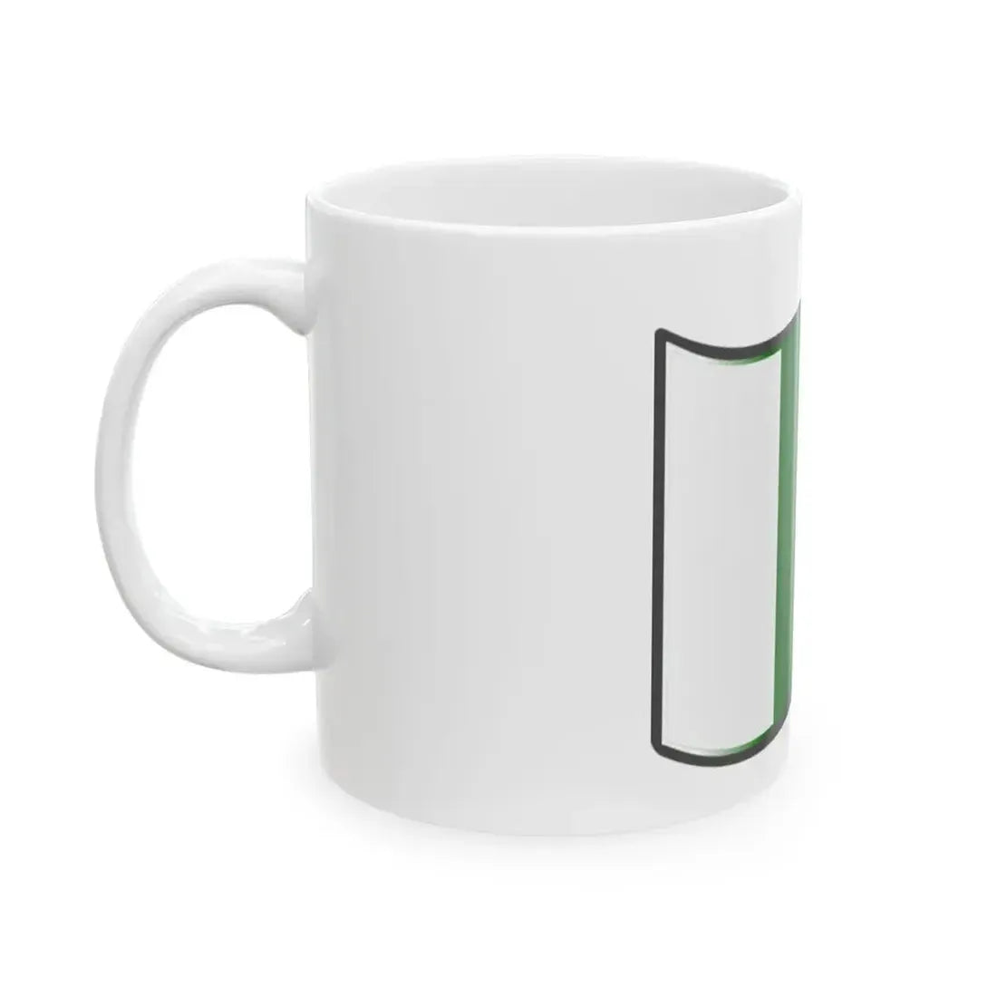 Nuvola Pakistani flag (Pakistan) White Coffee Mug - Go Mug Yourself