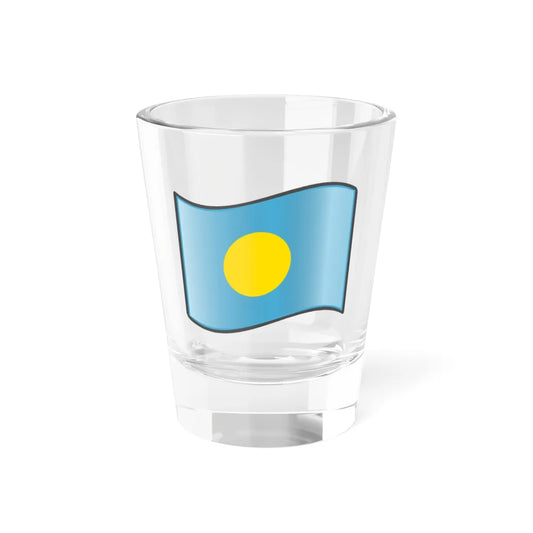 Nuvola Palau flag (Palau) Shot Glass 1.5oz 1.5oz - Go Mug Yourself