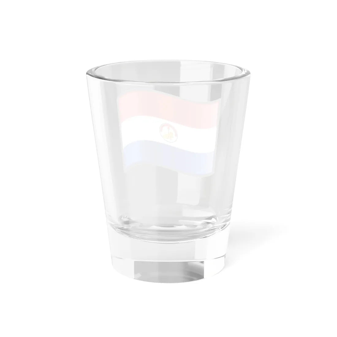 Nuvola Paraguay flag reverse (Paraguay) Shot Glass 1.5oz - Go Mug Yourself