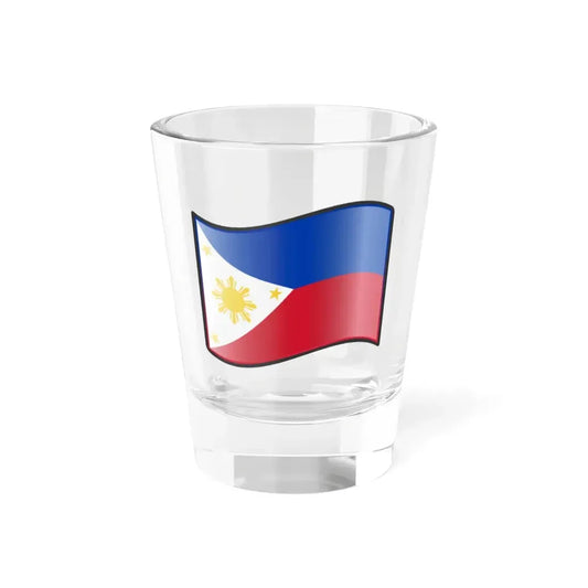Nuvola Philippines flag (Philippines) Shot Glass 1.5oz 1.5oz - Go Mug Yourself