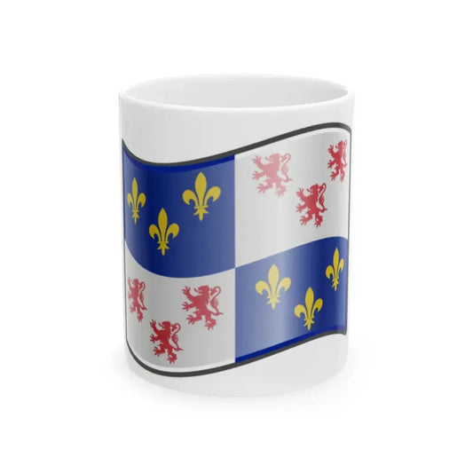 Nuvola Picardy flag (France) White Coffee Mug 11oz - Go Mug Yourself