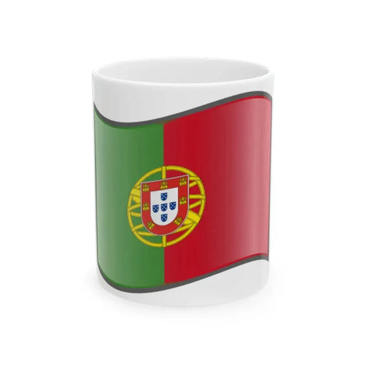Nuvola Portuguese flag (Portugal) White Coffee Mug 11oz - Go Mug Yourself