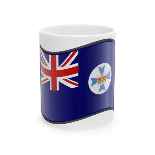 Nuvola Queensland flag (Australia) White Coffee Mug 11oz - Go Mug Yourself