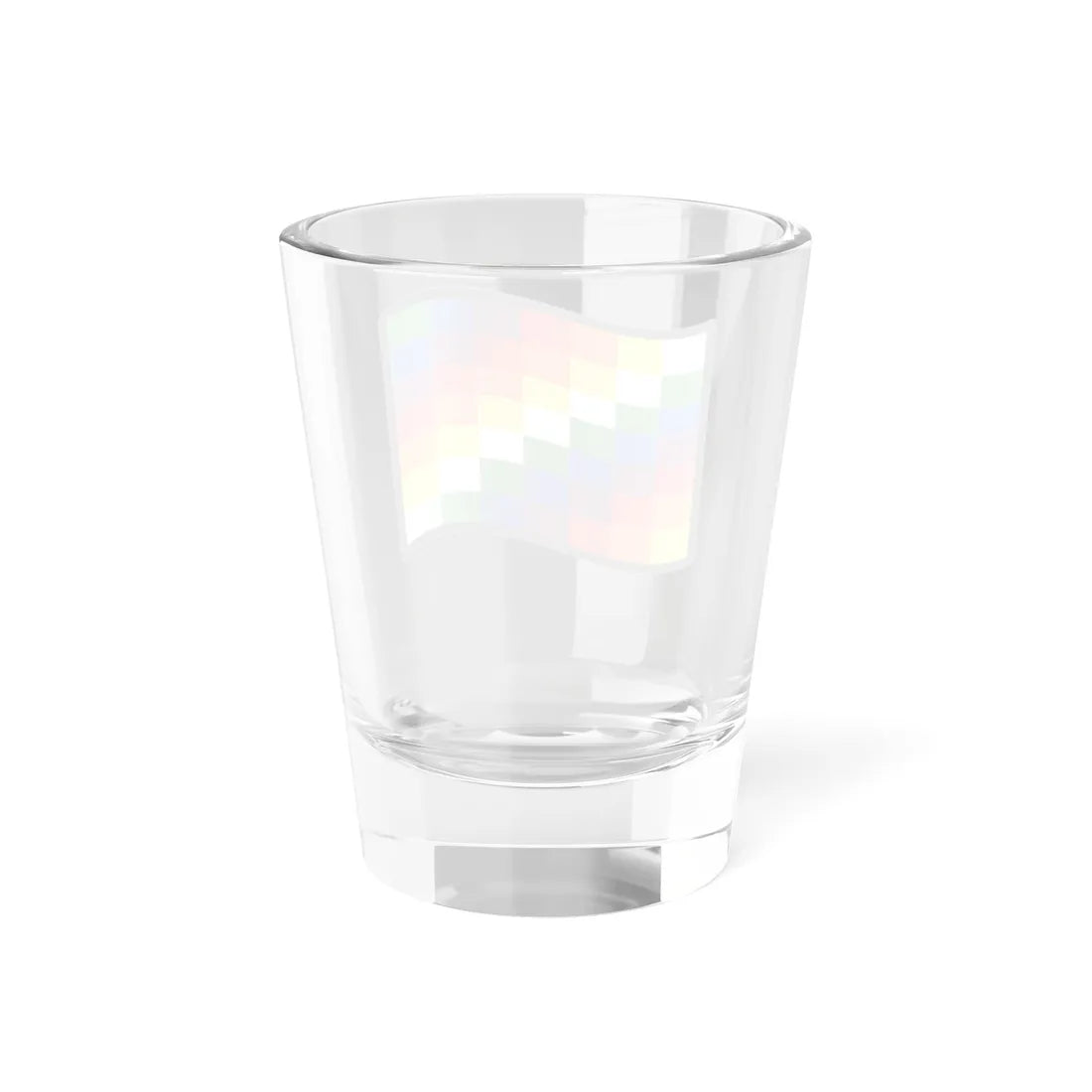 Nuvola Qulla Suyu flag (Argentina) Shot Glass 1.5oz - Go Mug Yourself