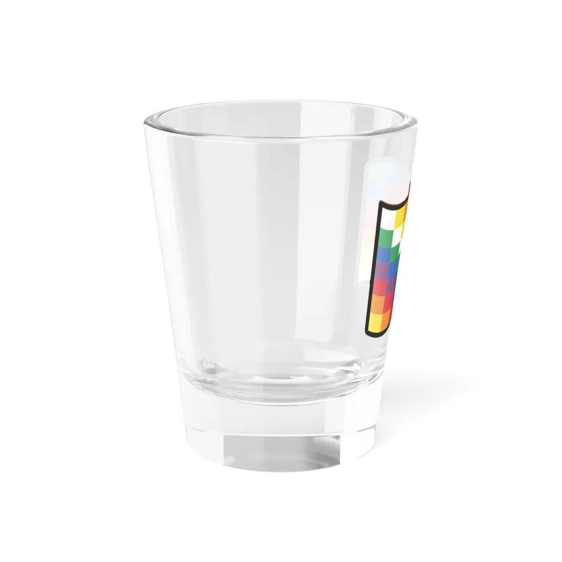 Nuvola Qulla Suyu flag (Argentina) Shot Glass 1.5oz - Go Mug Yourself
