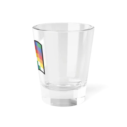Nuvola Qulla Suyu flag (Argentina) Shot Glass 1.5oz - Go Mug Yourself